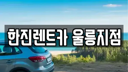 경상북도 울릉군 울릉읍 렌트카 전문 한진렌트카 울릉지점