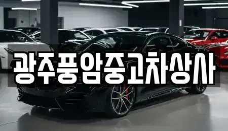 광주 남구 압촌동 중고차 전문 광주풍암중고차상사
