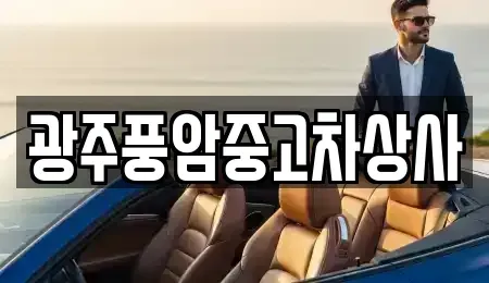 광주광역시 광산구 송촌동 중고차 전문 광주풍암중고차상사