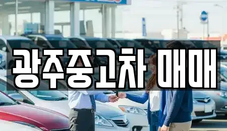 광주광역시 남구 임암동 중고차매매 전문 광주중고차 매매