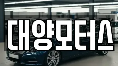 광주광역시 동구 금남로1가 중고차매매 전문 대양모터스