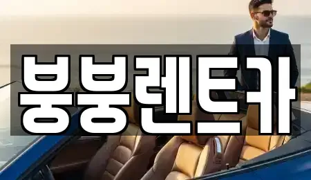 광주광역시 북구 두암동 렌트카 전문 붕붕렌트카
