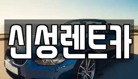 광주광역시 북구 두암동 렌트카 전문 신성렌트카