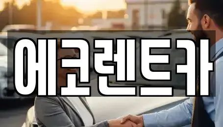 광주광역시 서구 농성동 렌트카 전문 에코렌트카