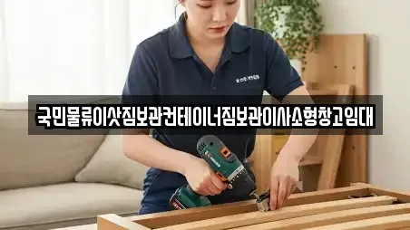 국민물류이삿짐보관컨테이너짐보관이사소형창고임대