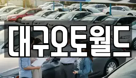 대구 북구 노원동1가 중고차매매 전문 대구오토월드