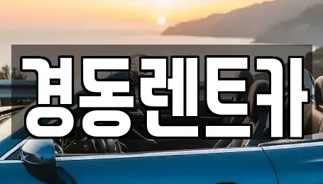 대구광역시 달서구 송현동 렌트카 전문 경동렌트카