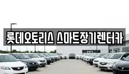 대구광역시 달서구 송현동 장기렌트카 전문 롯데오토리스 스마트장기렌터카