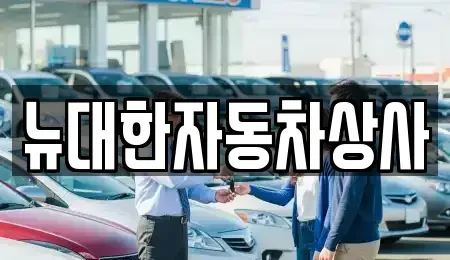 대구광역시 달서구 송현동 중고차매매 전문 뉴대한자동차상사