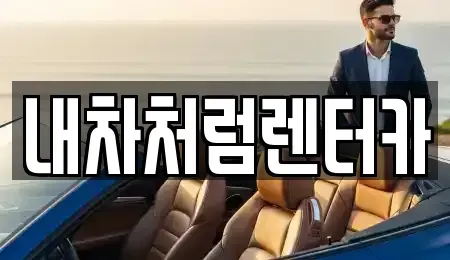 대구광역시 동구 내곡동 렌트카 전문 내차처럼렌터카