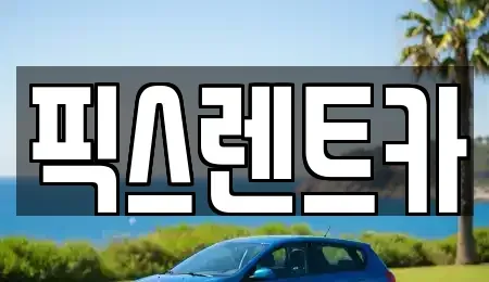 대구광역시 동구 방촌동 렌트카 전문 픽스렌트카