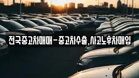 대구광역시 북구 침산동 중고차매입 전문 전국중고차매매-중고차수출,사고노후차매입