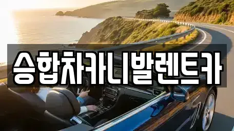 대전광역시 대덕구 석봉동 렌트카 전문 승합차카니발렌트카