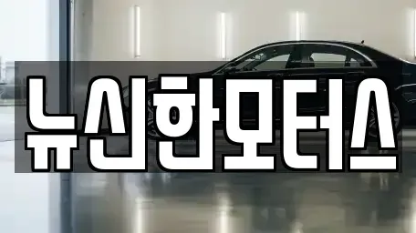 대전광역시 동구 인동 중고차 전문 뉴신한모터스