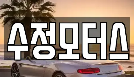 대전광역시 서구 갈마동 중고차매매 전문 수정모터스