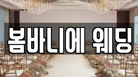 봄바니에 웨딩