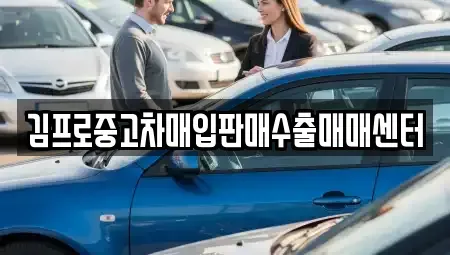 부산 강서구 중고차매입 전문 김프로중고차매입판매수출매매센터