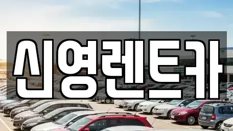 부산 수영구 망미동 장기렌트카 전문 신영렌트카