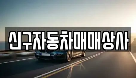 부산 수영구 망미동 중고차매매 전문 신구자동차매매상사