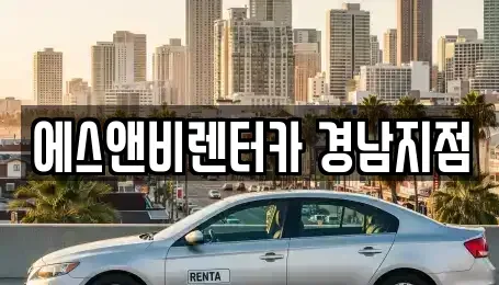부산광역시 강서구 단기렌트카 전문 에스앤비렌터카 경남지점