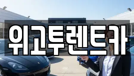 부산광역시 강서구 단기렌트카 전문 위고투렌트카