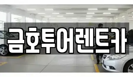 부산광역시 강서구 장기렌트카 전문 금호투어렌트카