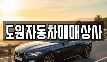 부산광역시 강서구 중고차매매 전문 도원자동차매매상사