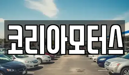 부산광역시 부산진구 개금동 중고차매매 전문 코리아모터스