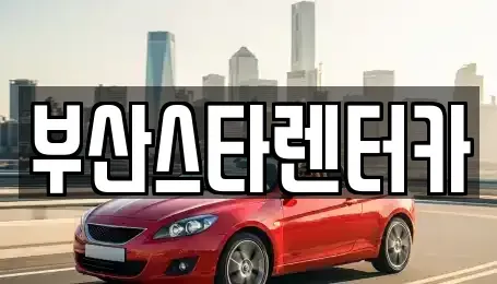 부산광역시 수영구 망미동 렌트카 전문 부산스타렌터카