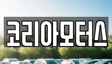 부산광역시 중구 창선동1가 중고차매매 전문 코리아모터스