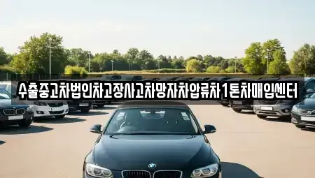 서울 강서구 오쇠동 중고차매입 전문 수출중고차법인차고장사고차망자차압류차1톤차매입센터