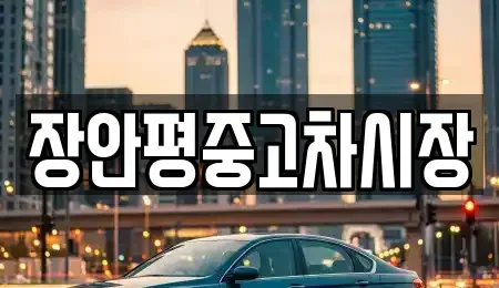 서울 성북구 동선동1가 중고차매매 전문 장안평중고차시장