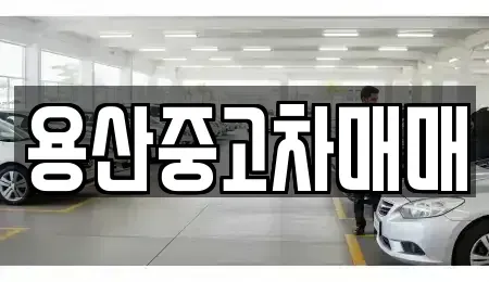 서울 용산구 청파동3가 중고차 전문 용산중고차매매
