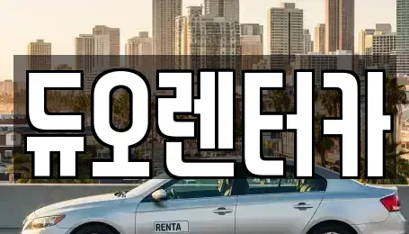 서울 종로구 명륜1가 렌트카 전문 듀오렌터카