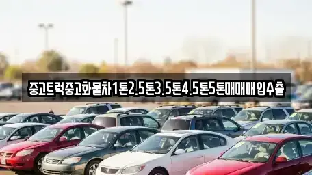 서울 종로구 명륜1가 중고차매입 전문 중고트럭중고화물차1톤2.5톤3.5톤4.5톤5톤매매매입수출