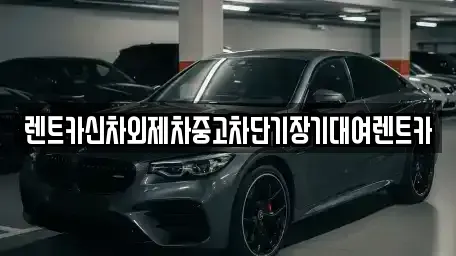 서울 종로구 화동 장기렌트카 전문 렌트카신차외제차중고차단기장기대여렌트카