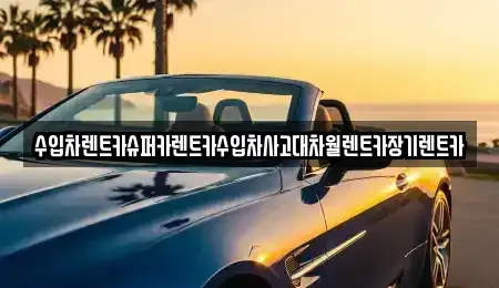 서울 중구 봉래동2가 장기렌트카 전문 수입차렌트카슈퍼카렌트카수입차사고대차월렌트카장기렌트카