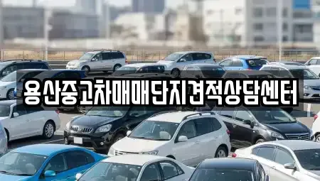 서울 중구 봉래동2가 중고차 전문 용산중고차매매단지견적상담센터