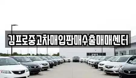 서울 중구 봉래동2가 중고차매입 전문 김프로중고차매입판매수출매매센터