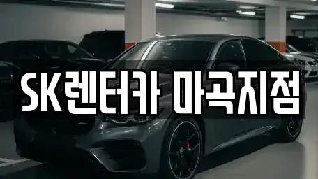 서울특별시 강서구 개화동 장기렌트카 전문 SK렌터카 마곡지점