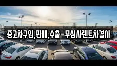 서울특별시 강서구 개화동 중고차,렌트카,중고차매입,중고차매매,장기렌트카,단기렌트카