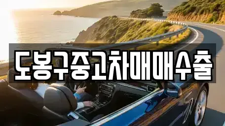 서울특별시 노원구 공릉동 중고차 전문 도봉구중고차매매수출