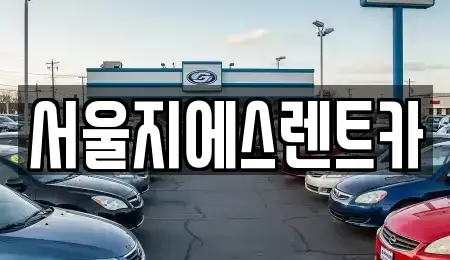 서울특별시 서대문구 북아현동 렌트카 전문 서울지에스렌트카