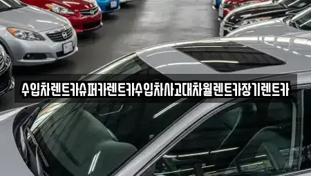 서울특별시 성북구 보문동5가 장기렌트카 전문 수입차렌트카슈퍼카렌트카수입차사고대차월렌트카장기렌트카