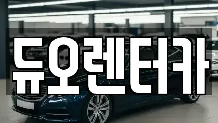 서울특별시 성북구 안암동1가 렌트카 전문 듀오렌터카