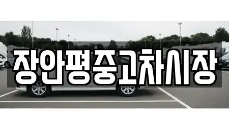 서울특별시 성북구 안암동1가 중고차 전문 장안평중고차시장