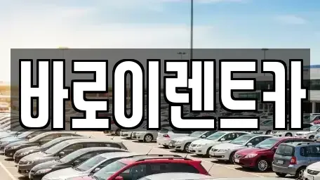 서울특별시 은평구 증산동 렌트카 전문 바로이렌트카