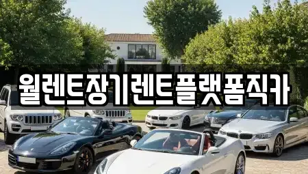 서울특별시 은평구 증산동 렌트카 전문 월렌트장기렌트플랫폼직카