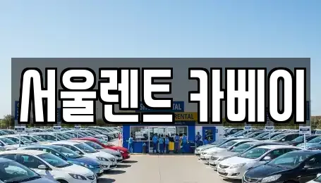 서울특별시 은평구 증산동 장기렌트카 전문 서울렌트 카베이
