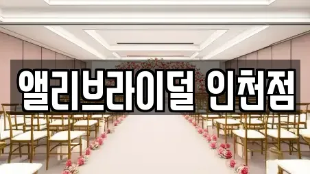 앨리브라이덜 인천점